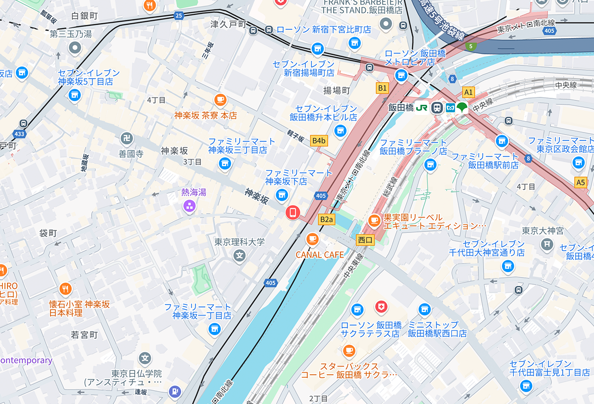 アクセスマップ